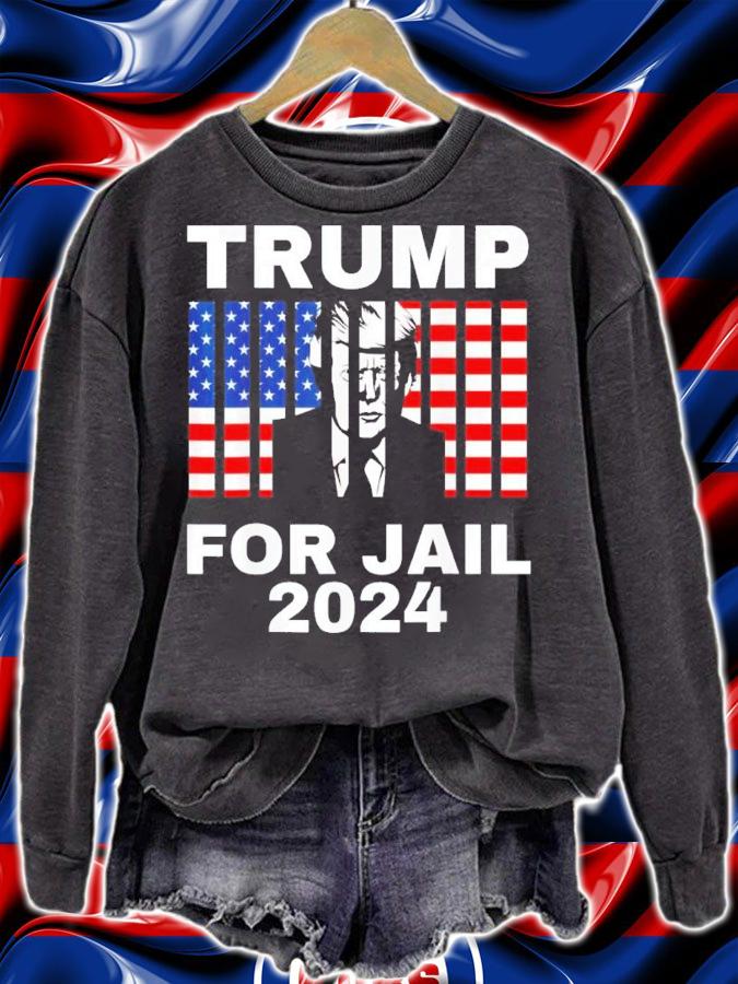 FBI Searches Florida Trump Home Trump For Jail 2024 Anti-Trump t-shirt sweatshirt