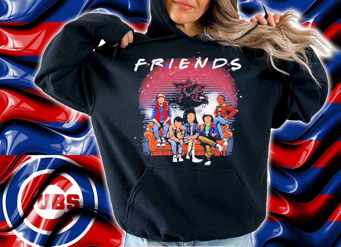 Friends Stranger Things Characters TV Show Shirt t-shirt