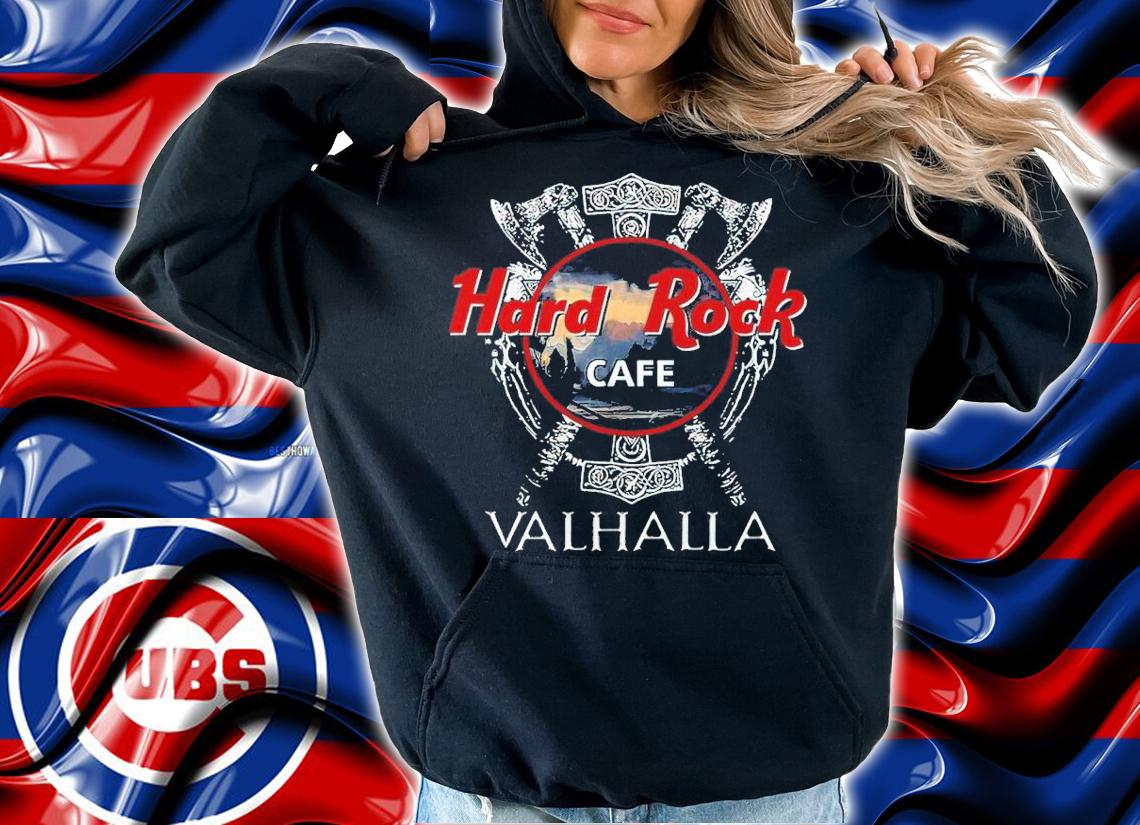 Hard Rock Cafe Valhalla Vikings Shirt t-shirt