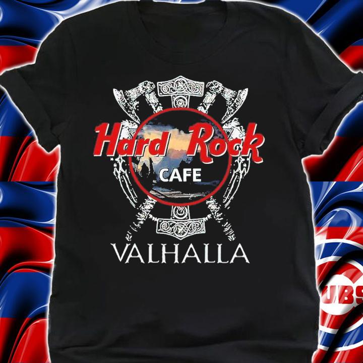 Hard Rock Cafe Valhalla Vikings Shirt t-shirt