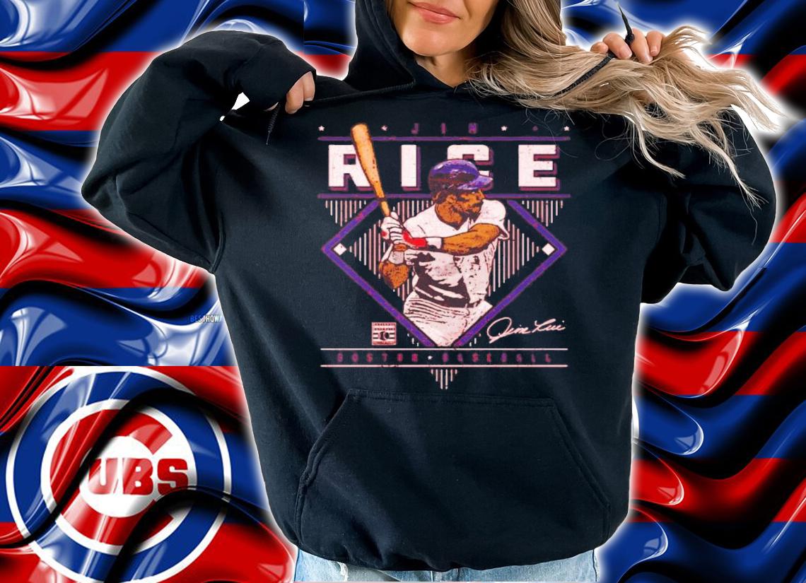 Jim Rice Boston Diamond Name Baseball Signatures Shirt t-shirt