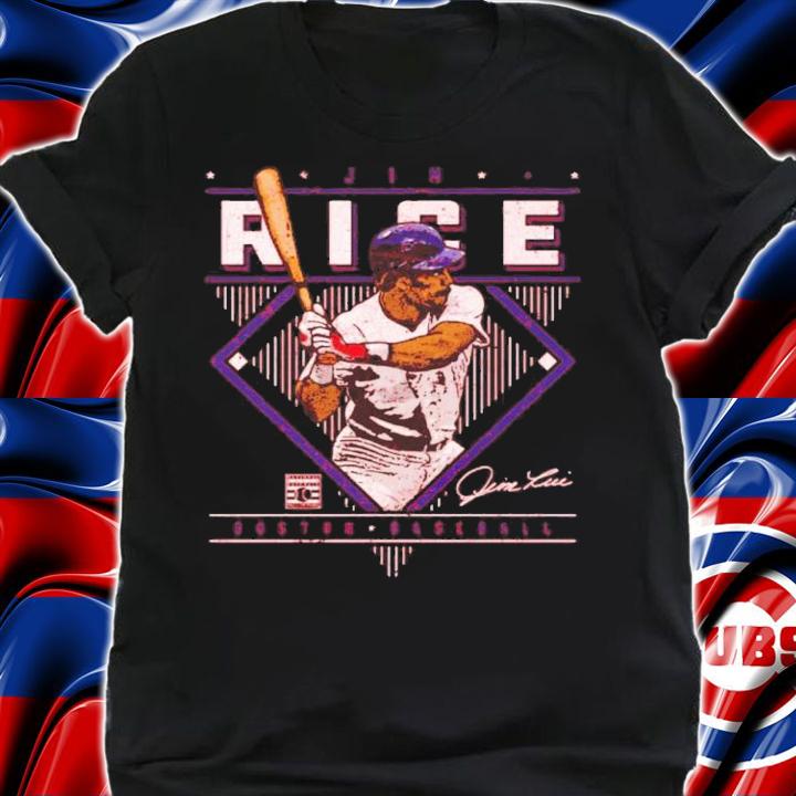 Jim Rice Boston Diamond Name Baseball Signatures Shirt t-shirt