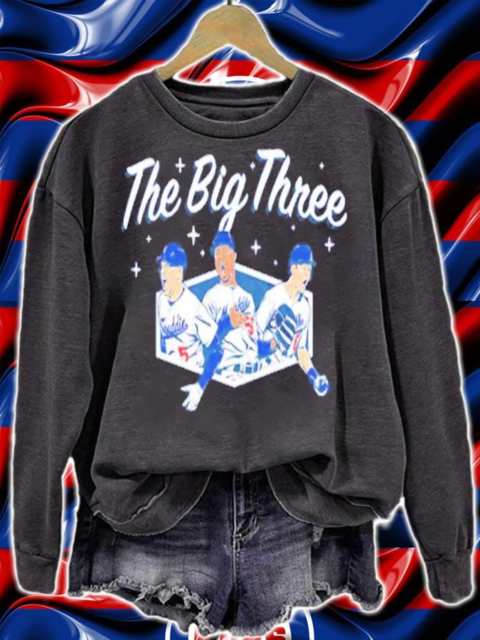 Los Angeles Baseball The Big Three shirt t-shirt sweatshirt