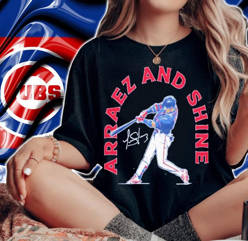 Luis Arraez And Shine Signature T-Shirt t-shirt woman shirt