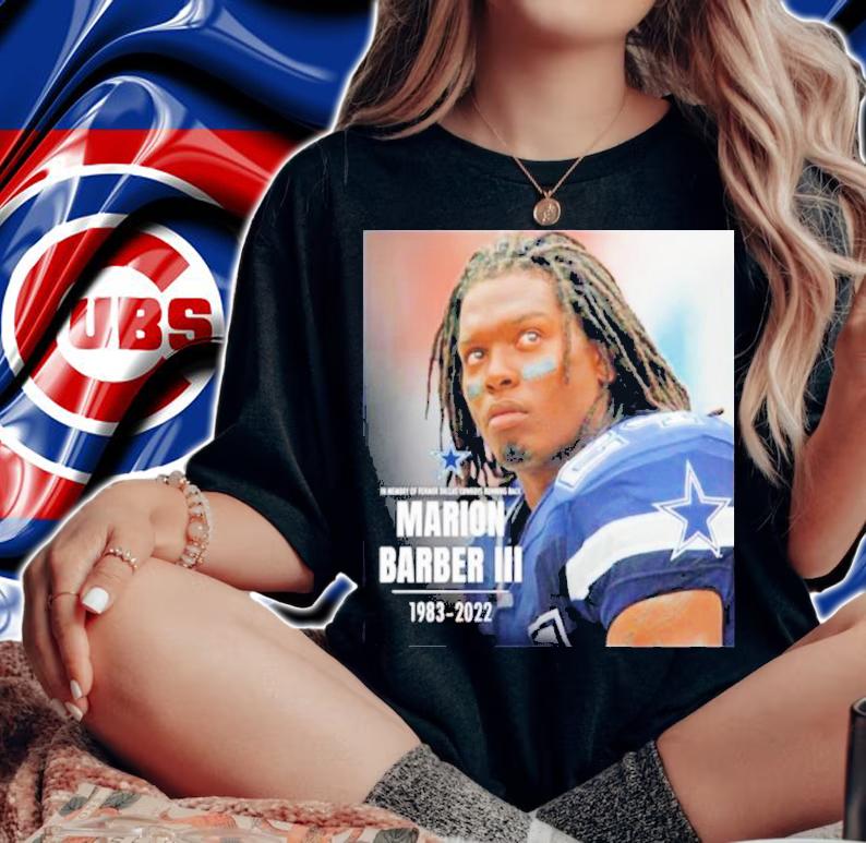Marion Barber III 1983-2022 Shirt t-shirt