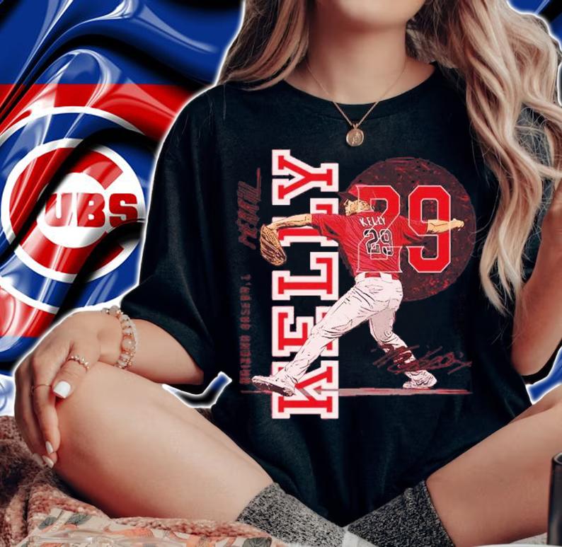 Merrill Kelly Arizona Vertical Type Baseball Signature Shirt t-shirt woman shirt