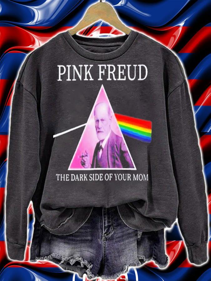 Psychology Pink Freud The Dark Side Of Your Mom T-Shirt t-shirt