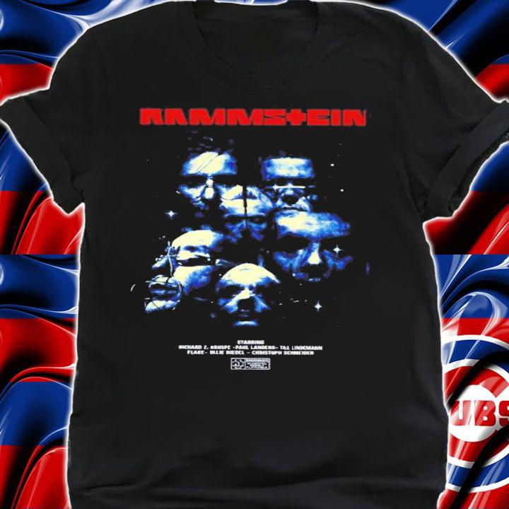 Rammstein Sehnsucht Movie Member Signatures Shirt t-shirt