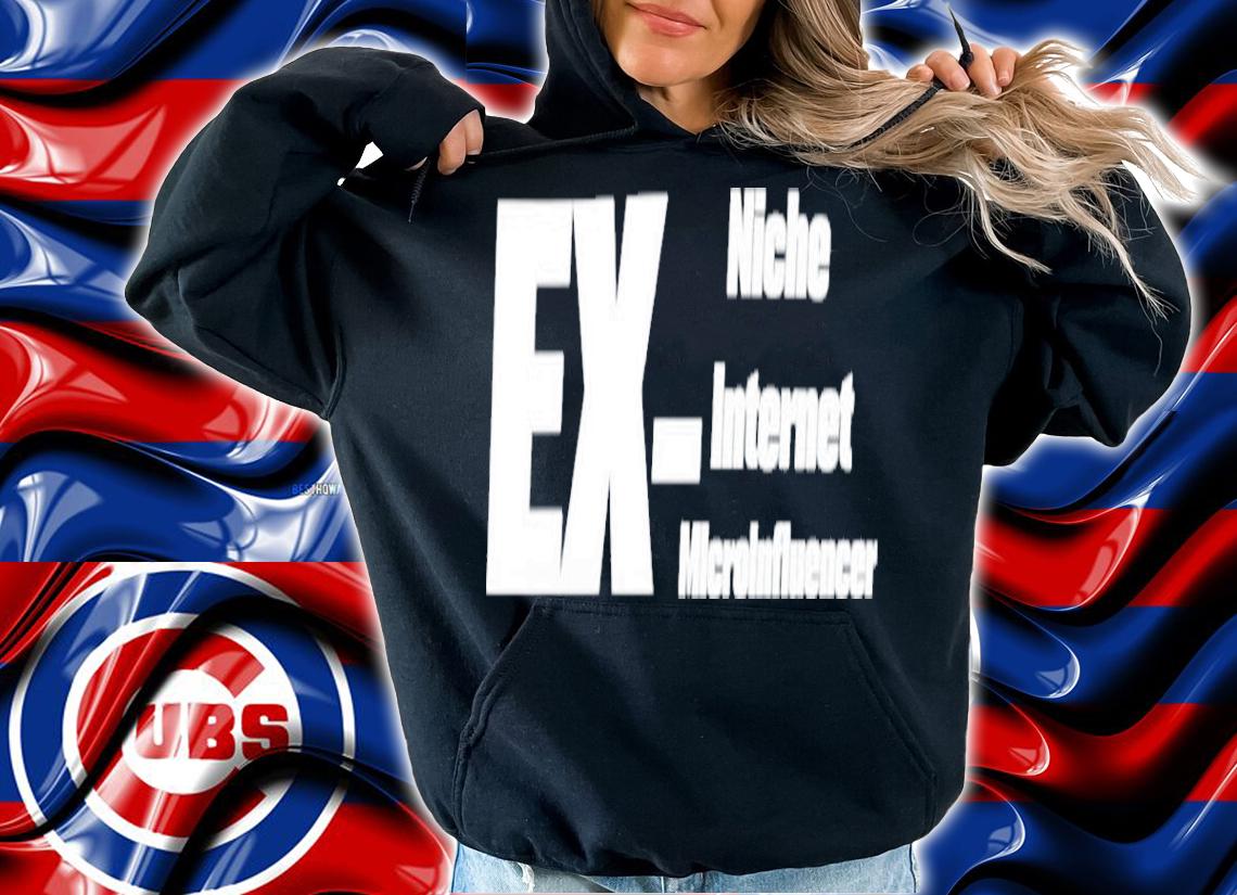 Niche Internet Microinfluencer Shirt t-shirt