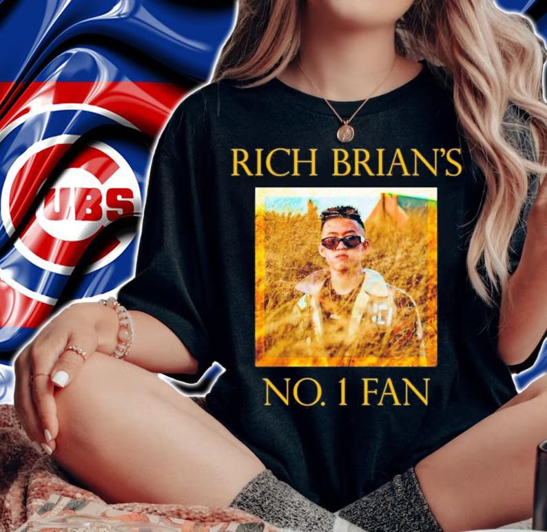 No. 1 Fan Rich Brian Shirt t-shirt woman shirt