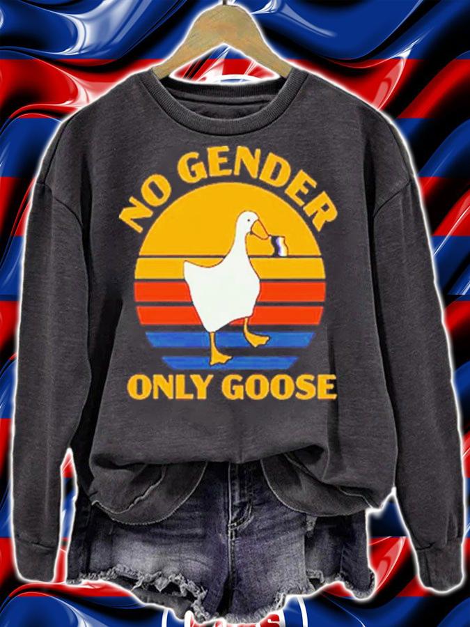 No Gender Only Goose Vintage Shirt t-shirt sweatshirt