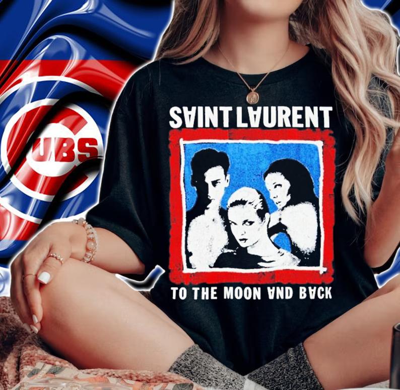 Saint Laurent To The Moon And Back Shirt t-shirt woman shirt