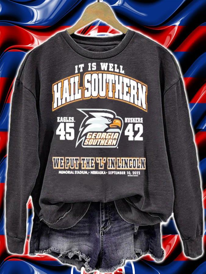 Southern Exchange Co It Is Well Hail Southern Shirt t-shirt sweatshirt