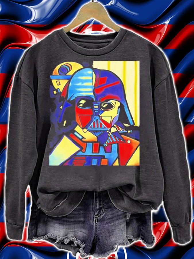 Star Wars Darth Vader Picasso Cubism Helmet T-Shirt t-shirt