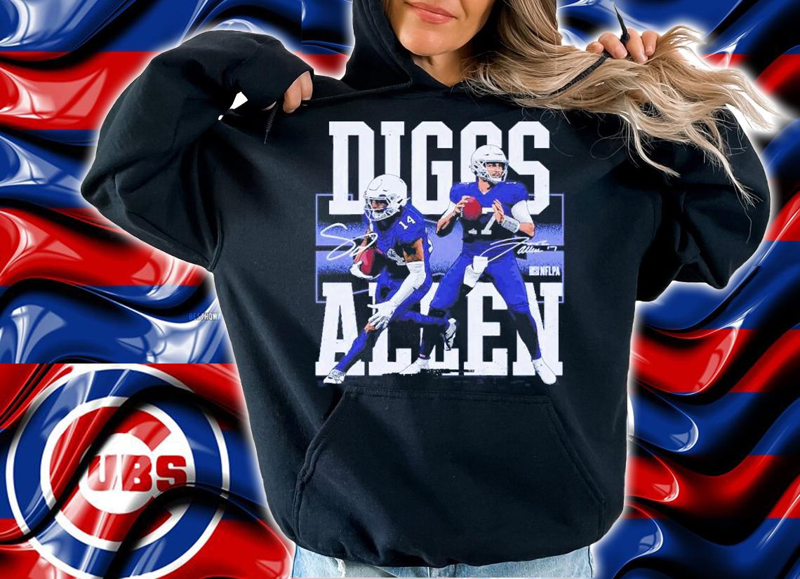 Stefon Diggs And Josh Allen Buffalo Football Shirt t-shirt