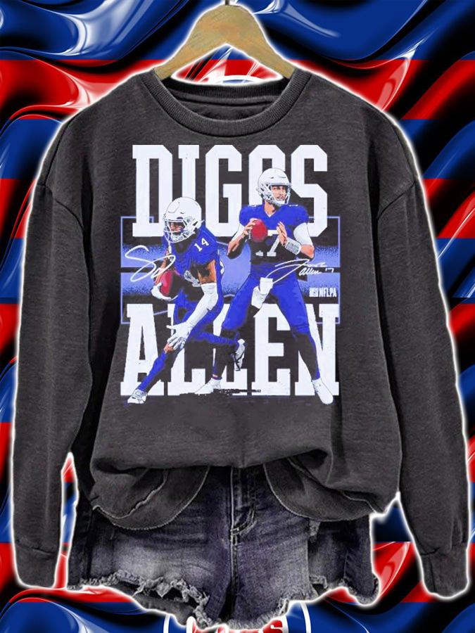 Stefon Diggs And Josh Allen Buffalo Football Shirt t-shirt