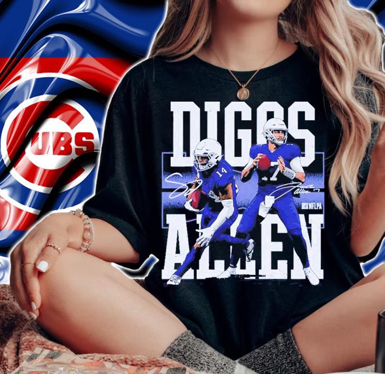 Stefon Diggs And Josh Allen Buffalo Football Shirt t-shirt