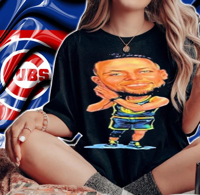 Stephen Curry Night Night Cartoon T-Shirt t-shirt