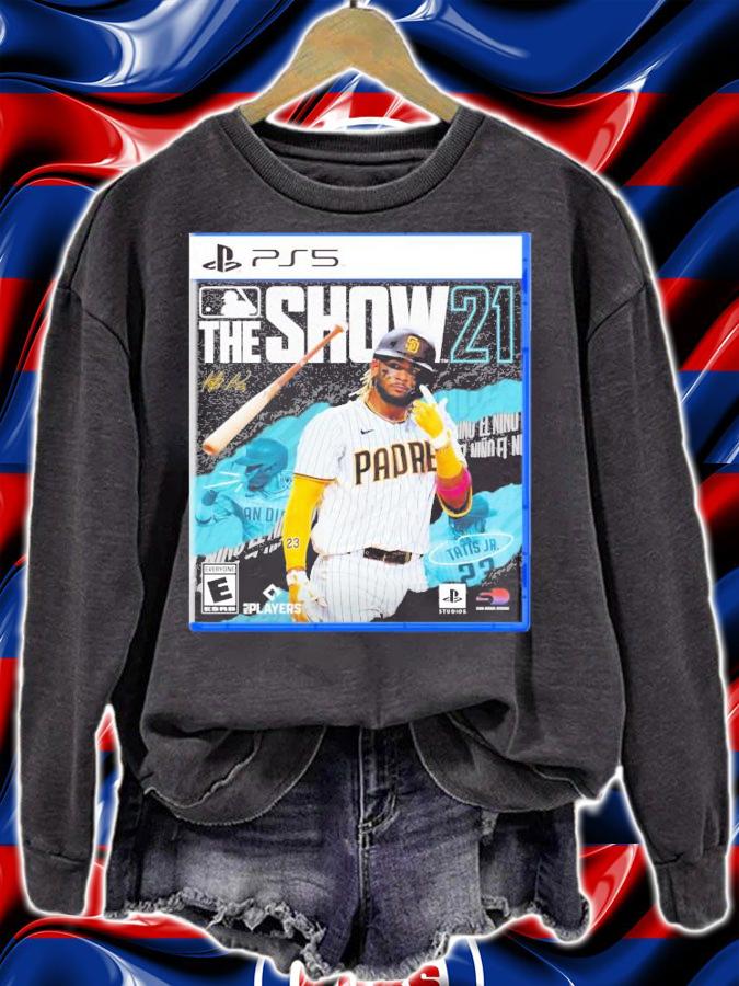 Tatis Jr San Diego Padres The Show 21 T-Shirt t-shirt sweatshirt