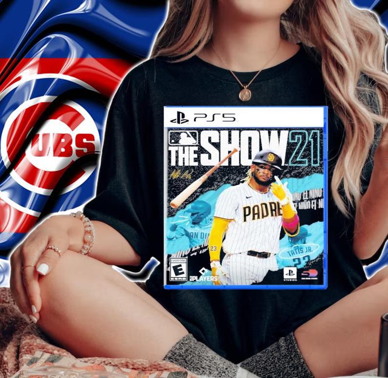 Tatis Jr San Diego Padres The Show 21 T-Shirt t-shirt woman shirt