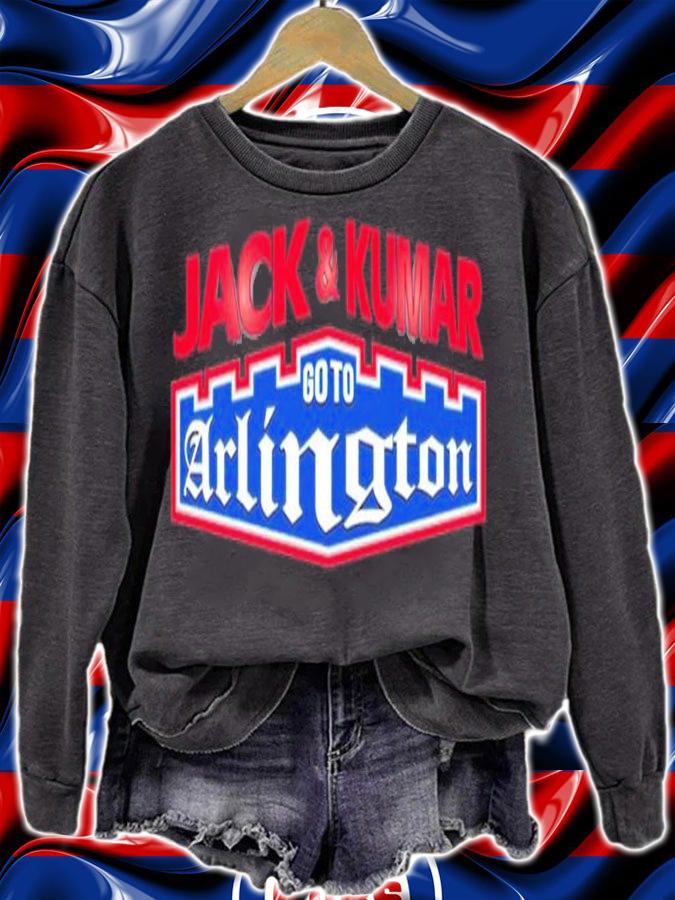Texas Rangers Jack and Kumar go to Arlington shirt t-shirt