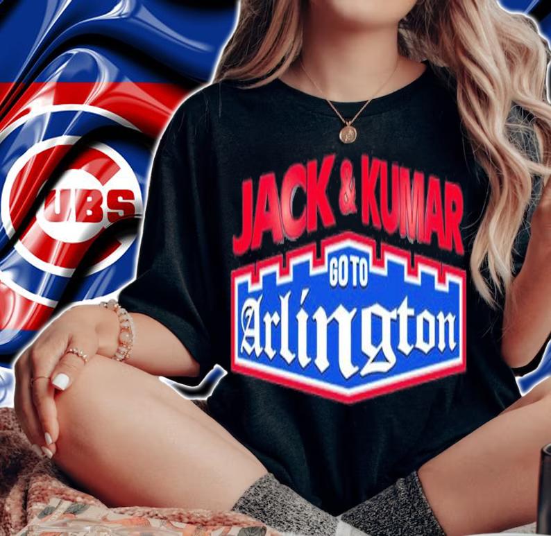 Texas Rangers Jack and Kumar go to Arlington shirt t-shirt