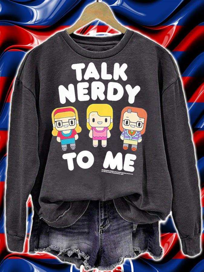 The Big Bang Theory Talk Nerdy To Me T-Shirt t-shirt