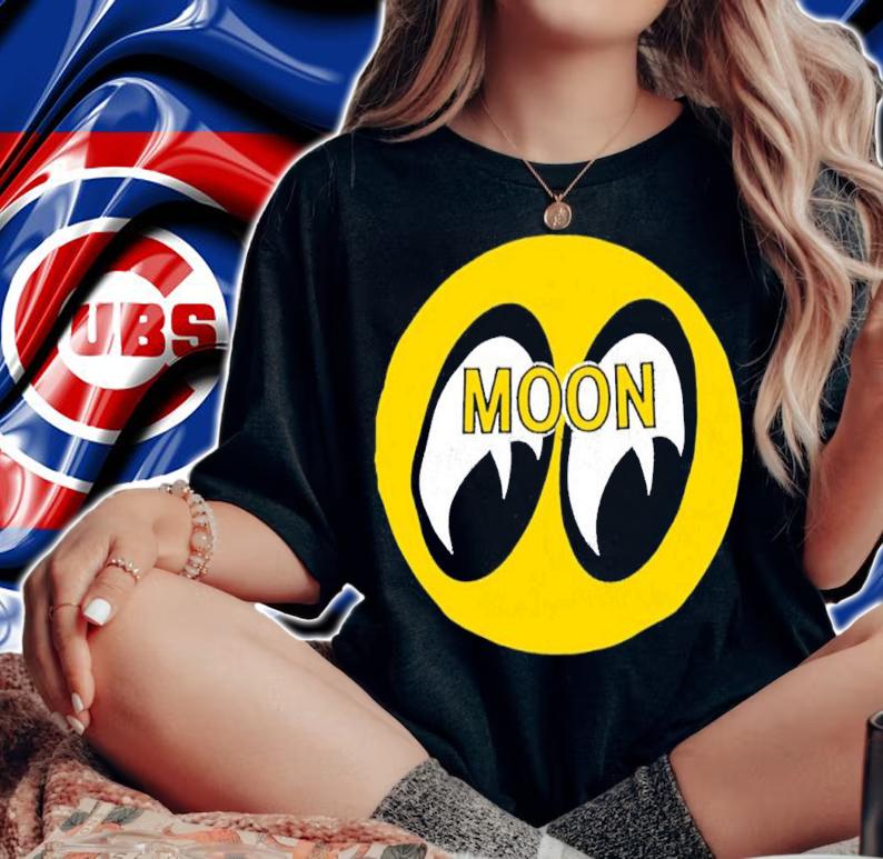 Vintage Moon Eyes Muscle Car Hot Rod Replica shirt t-shirt woman shirt