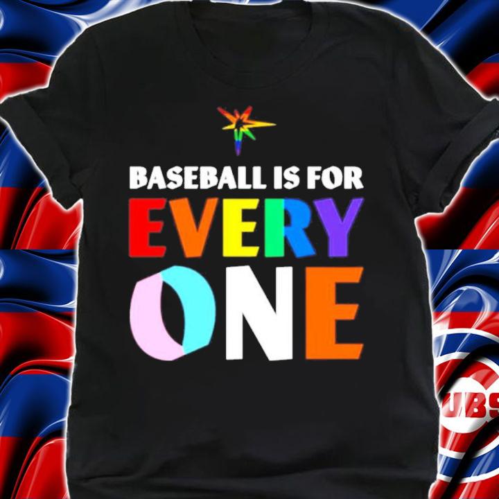 Tampa Bay Rays Pride Baseball Is For Every One Shirt t-shirt