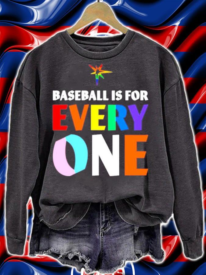 Tampa Bay Rays Pride Baseball Is For Every One Shirt t-shirt