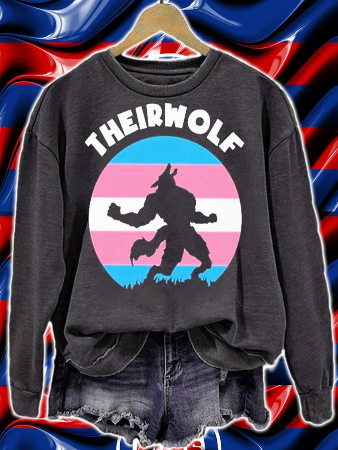 Theirwolf Trans Pride LGBT Shirt t-shirt