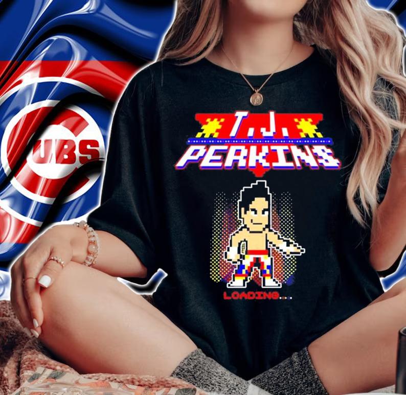 Tj Perkins Loading Cartoon shirt t-shirt woman shirt