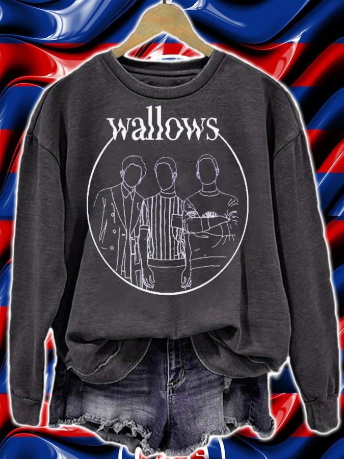 Vintage Wallows Live On Tour 2022 T-Shirt t-shirt
