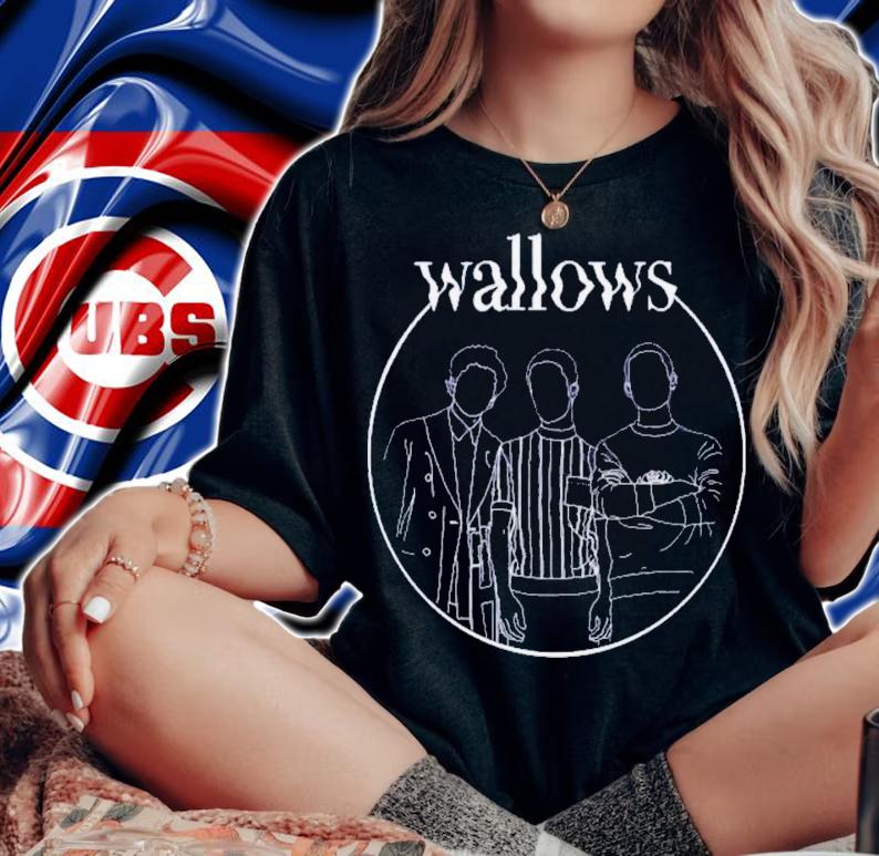 Vintage Wallows Live On Tour 2022 T-Shirt t-shirt