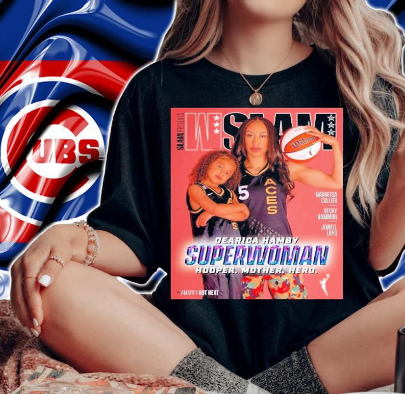 WSLAM Dearica Hamby Superwoman Hooper Mother Hero Shirt t-shirt