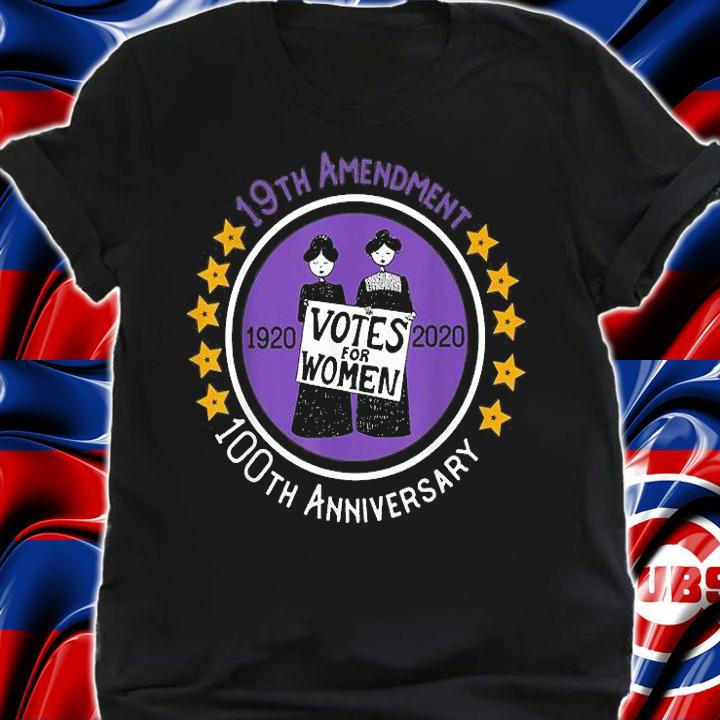 19th Amendment XIX Suffragette 100th Anniversary Feminist T-Shirt t-shirt shirt