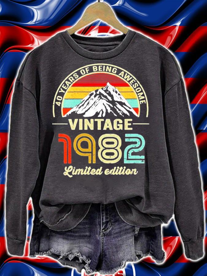 40 Years Old Vintage 1982 Limited Edition T-Shirt t-shirt
