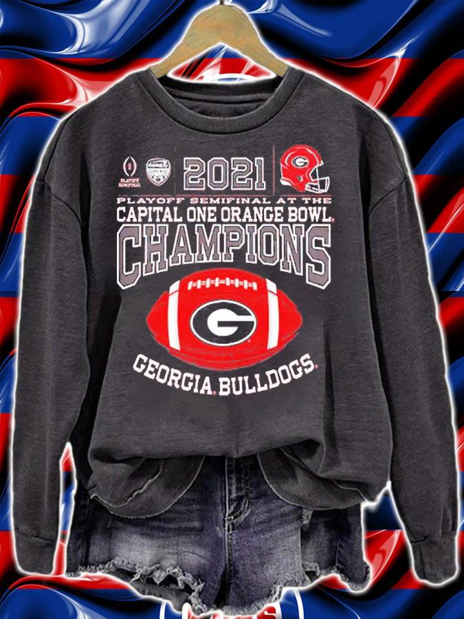 2021 Playoff Semifinals at the Capital One Orange Bowl Champions Georgia Bulldogs shirt t-shirt sweatshirt