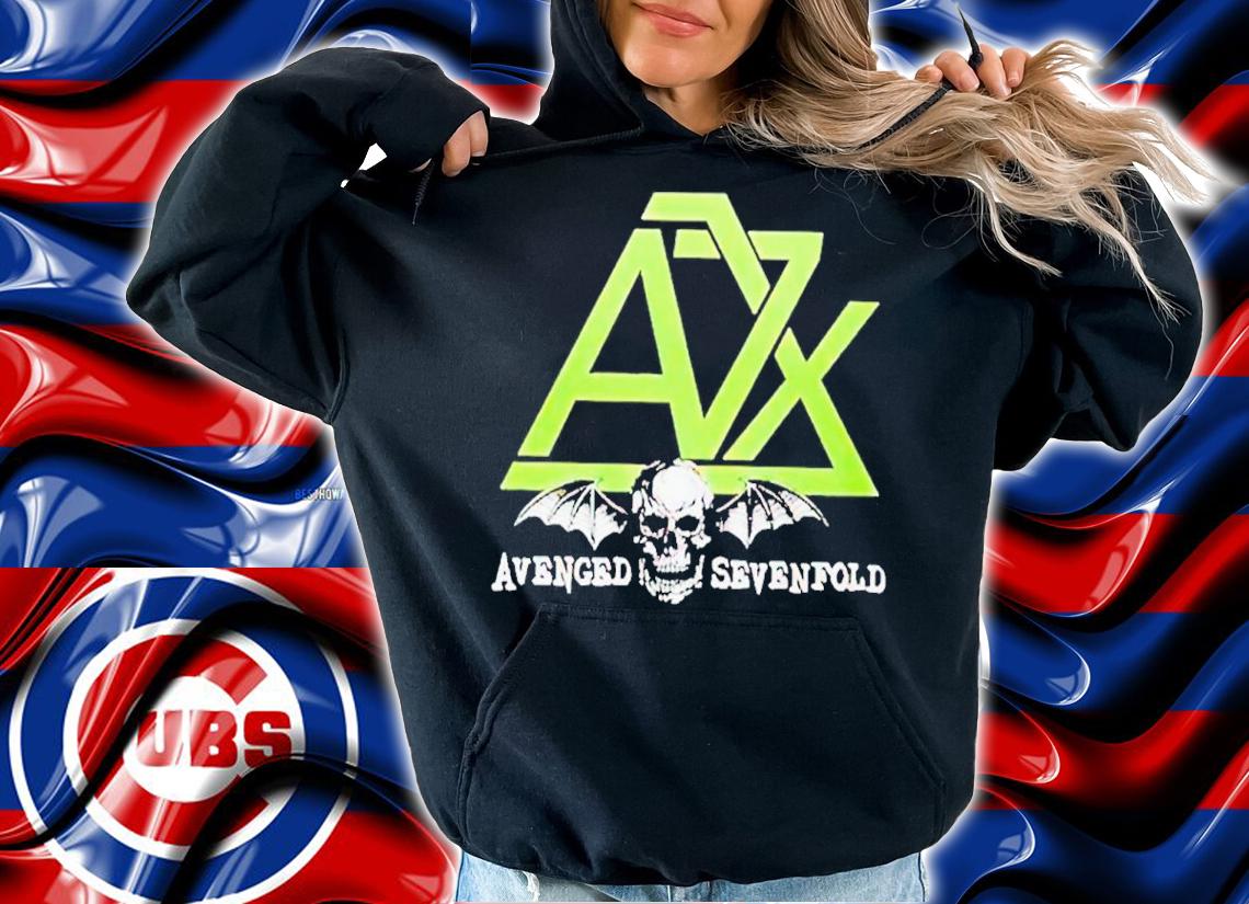 A7x Avenged Sevenfold Skull Bat Shirt t-shirt