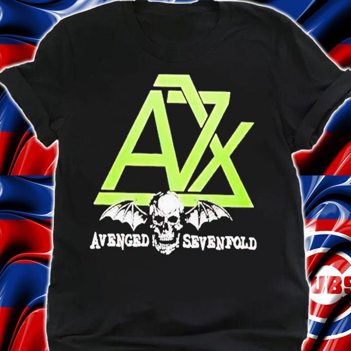 A7x Avenged Sevenfold Skull Bat Shirt t-shirt
