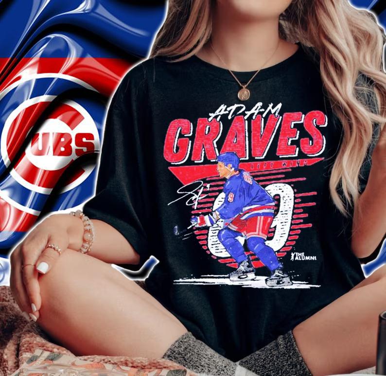 Adam Graves New York R Comet Hockey Signatures Shirt t-shirt woman shirt