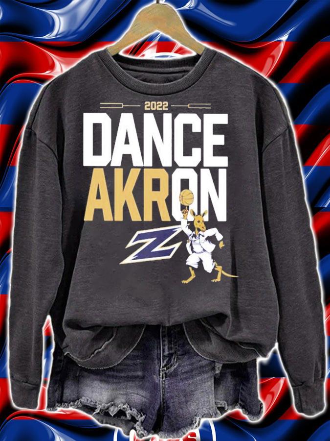 Akron Zips Dance On Shirt t-shirt