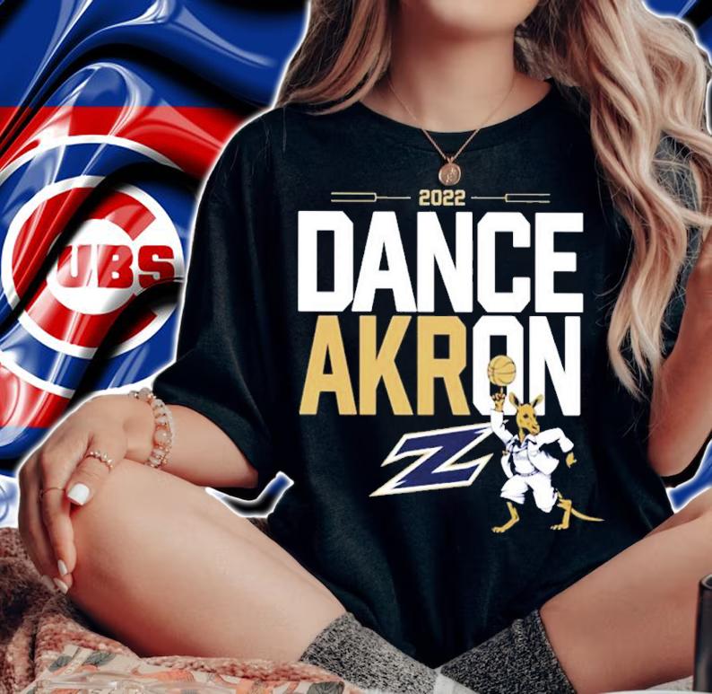 Akron Zips Dance On Shirt t-shirt woman shirt