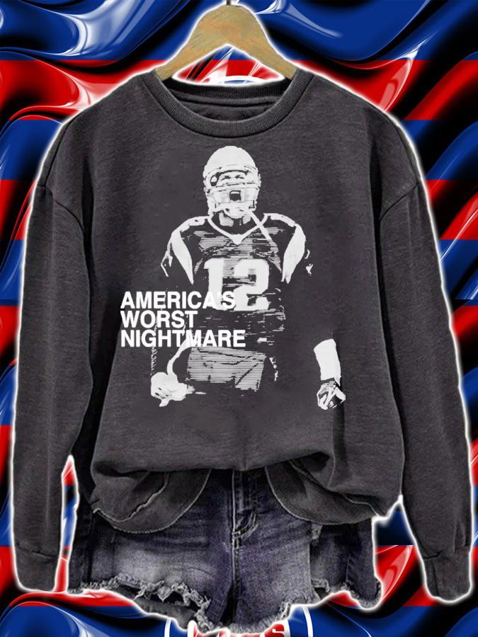 America's Worst Nightmare Tom Brady Shirt t-shirt