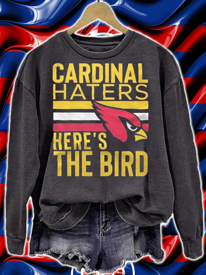 Arizona Cardinals Cardinal haters here's the bird T-shirt t-shirt