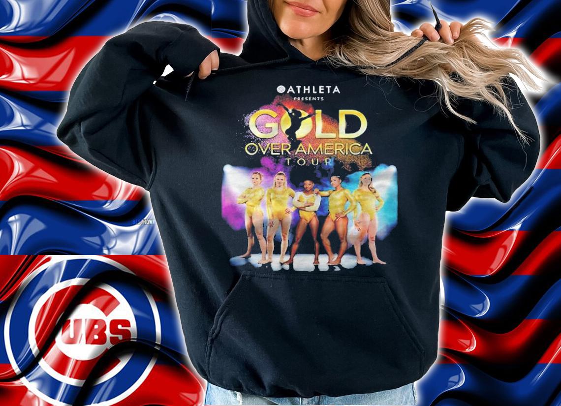 Athleta Presents Gold Over America Tour 2021 T-shirt t-shirt hoodie