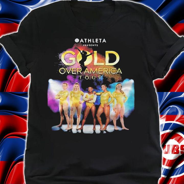 Athleta Presents Gold Over America Tour 2021 T-shirt t-shirt shirt