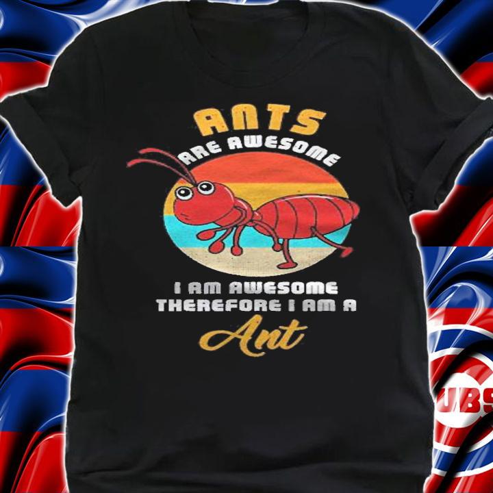 Awesome I Am Ant Retro Costume Funny Easy Halloween Gift Shirt t-shirt shirt