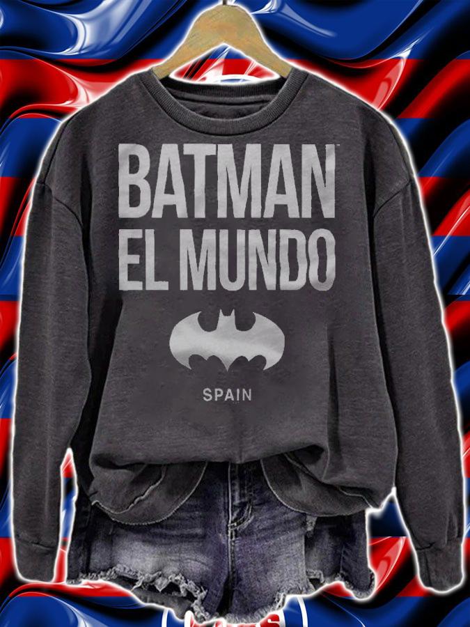 Batman El Mundo The World Spain icon T-shirt t-shirt