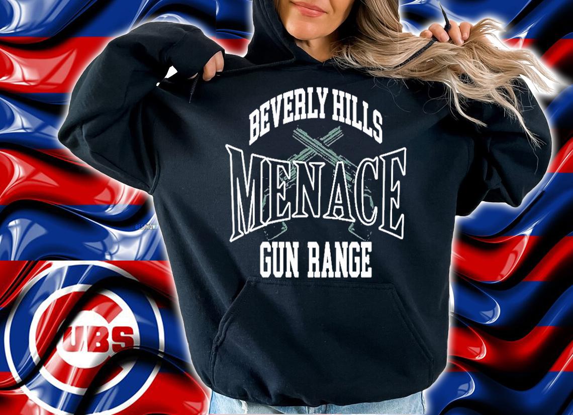 Beverly Hills Menace Gun Range T-Shirt t-shirt